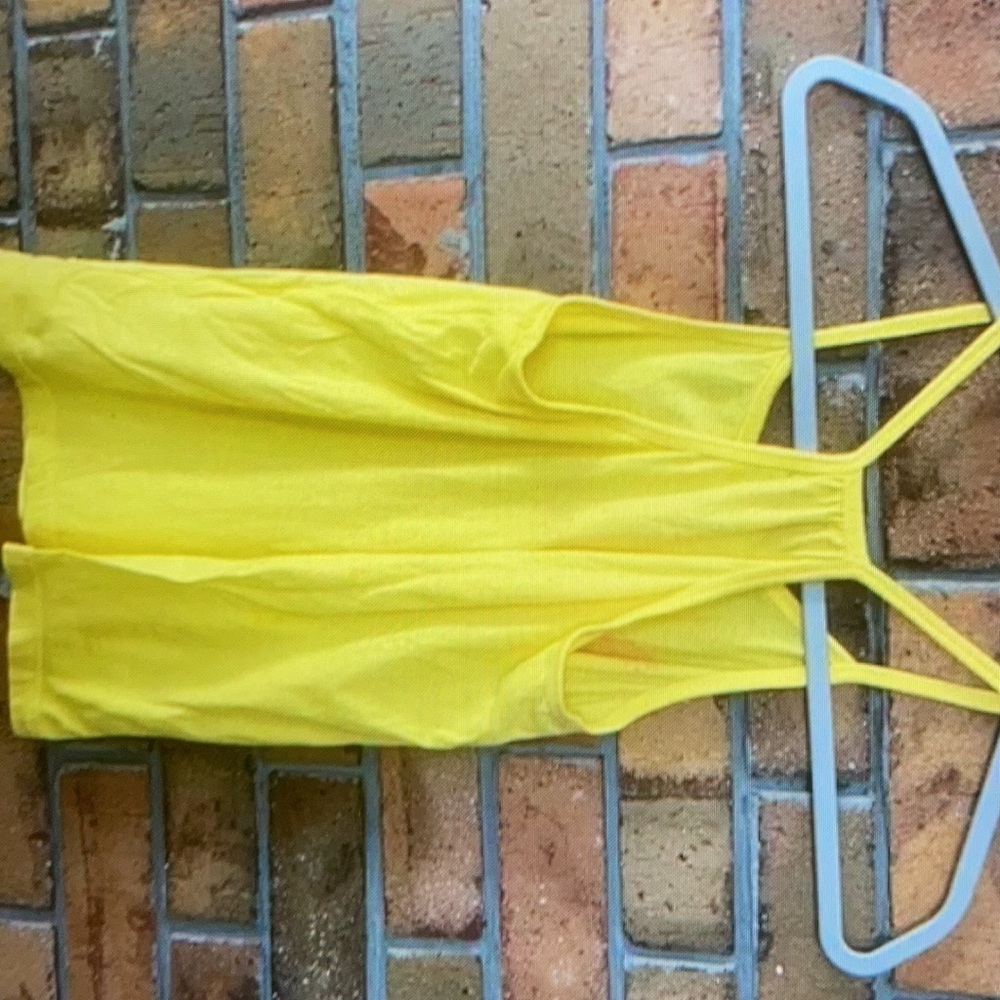 Yellow girls sleeve top